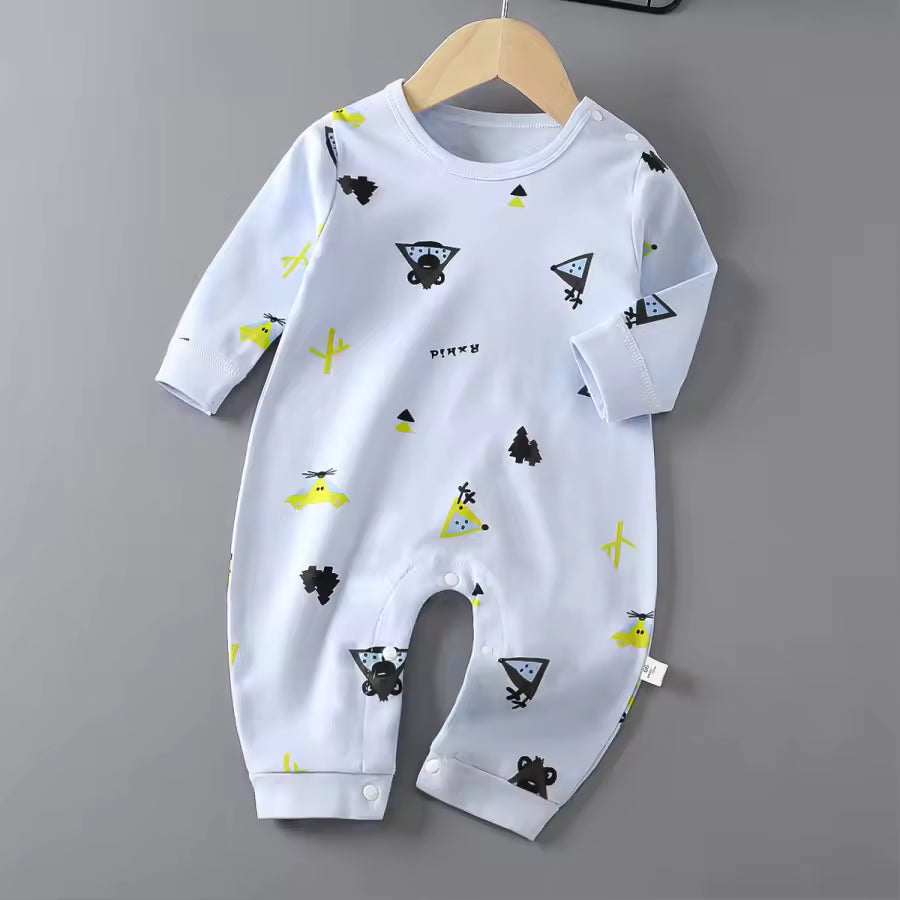Soft Cotton Full Sleeves Baby Romper