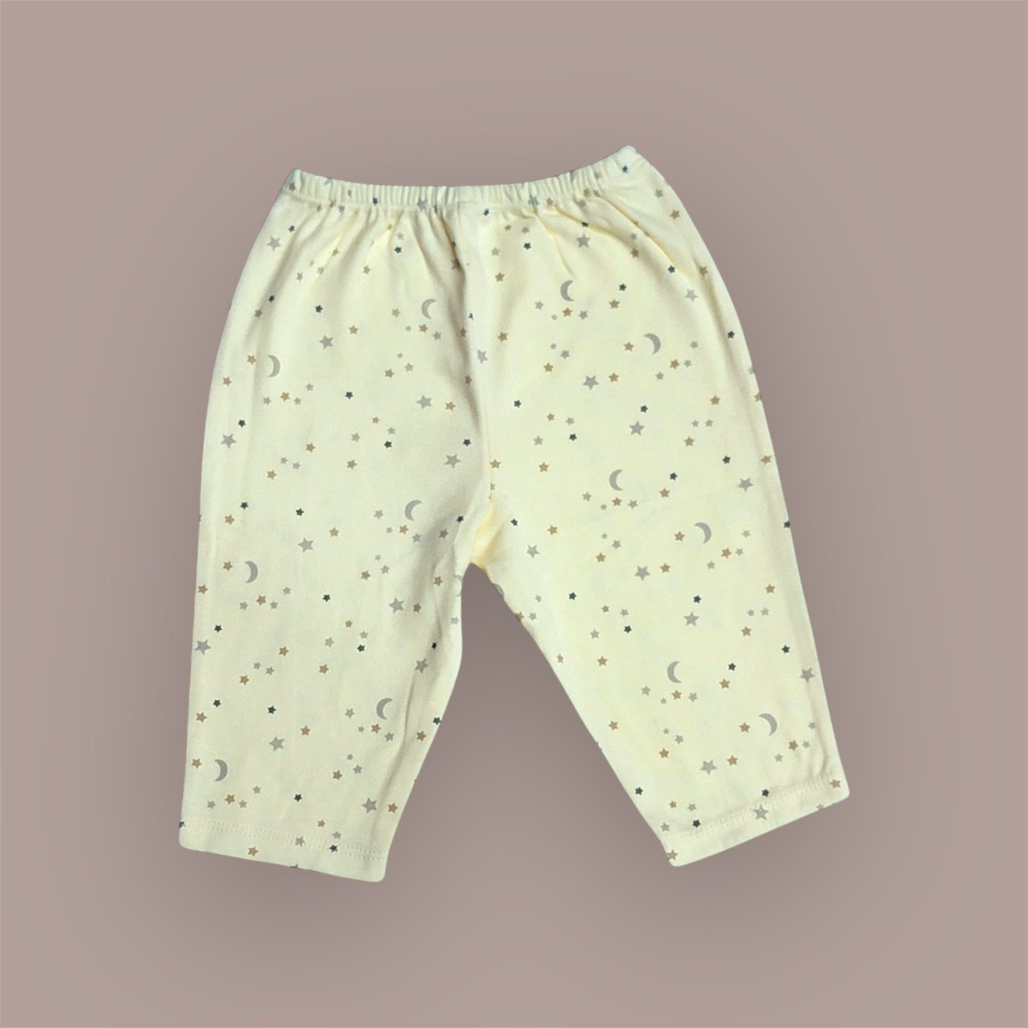 Moon and Star Printed Full Sleeves Shirt and Pajama Set