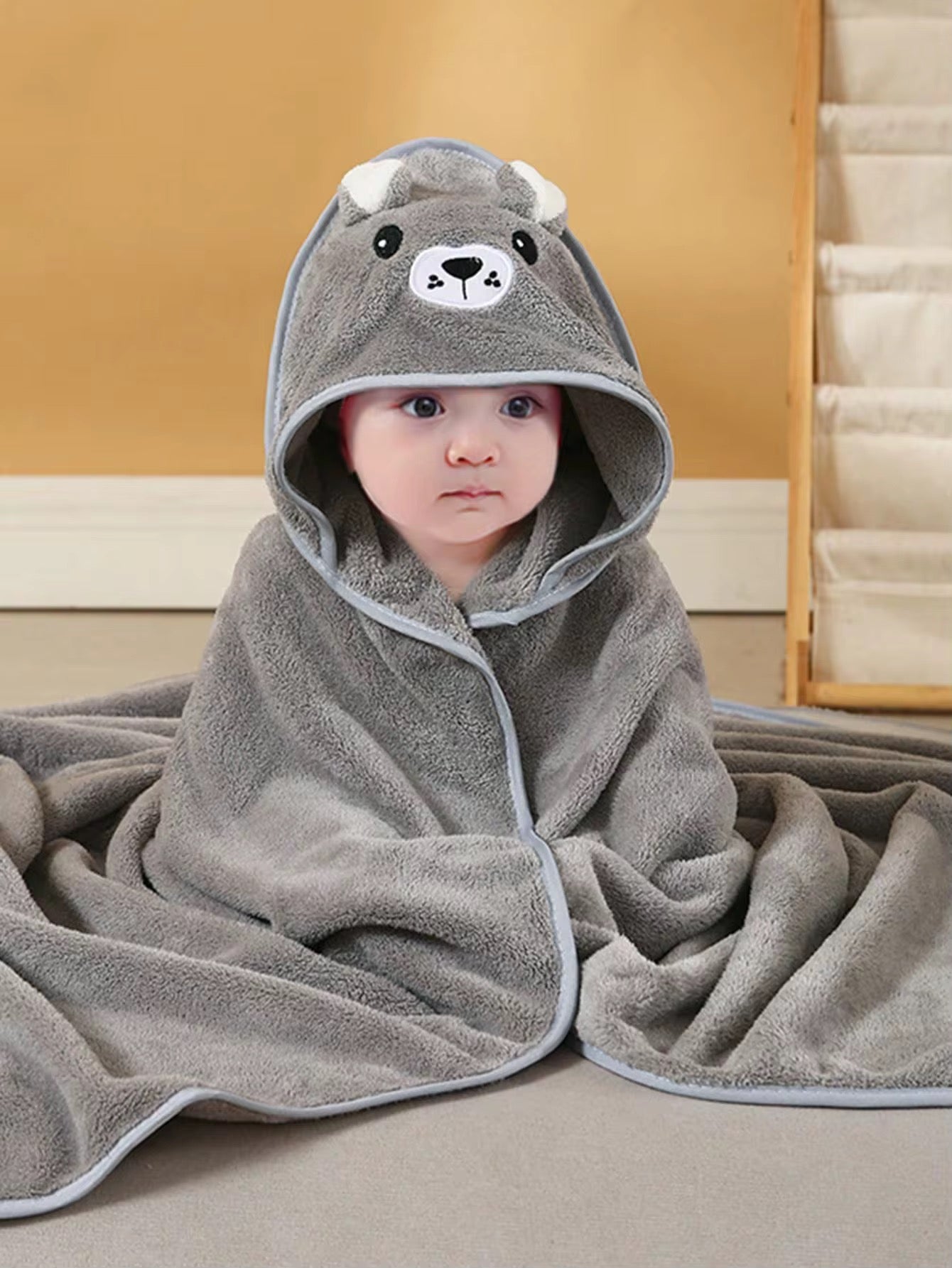 Baby Bath Hooded Towel Blanket