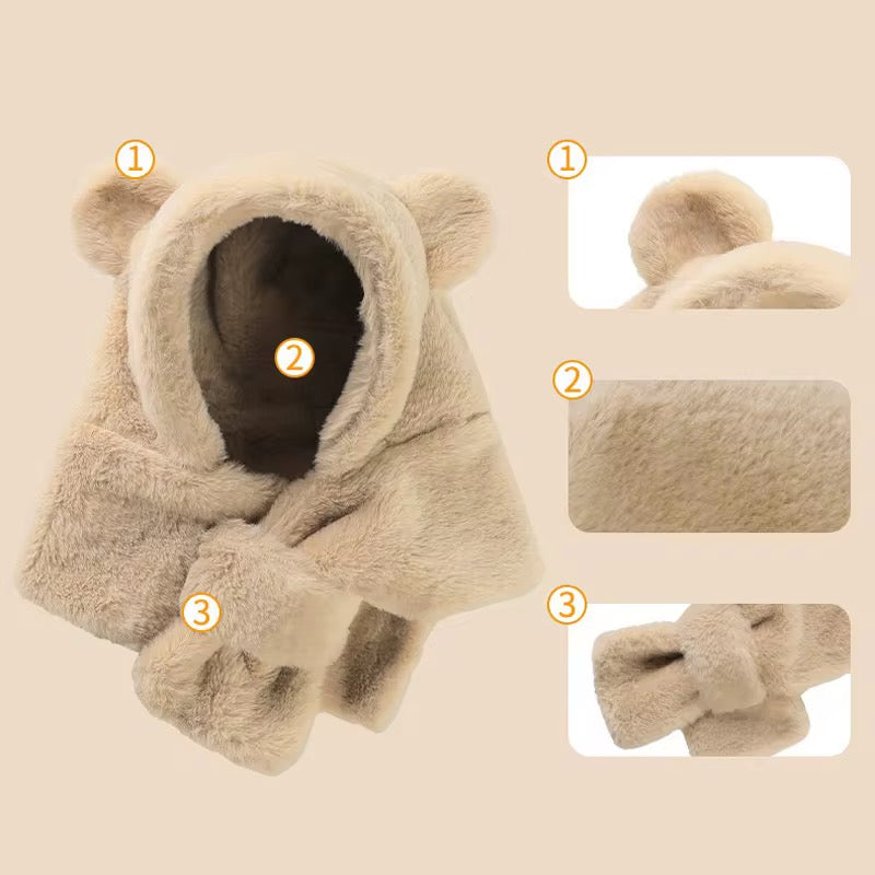 Winter Baby Hat Scarf