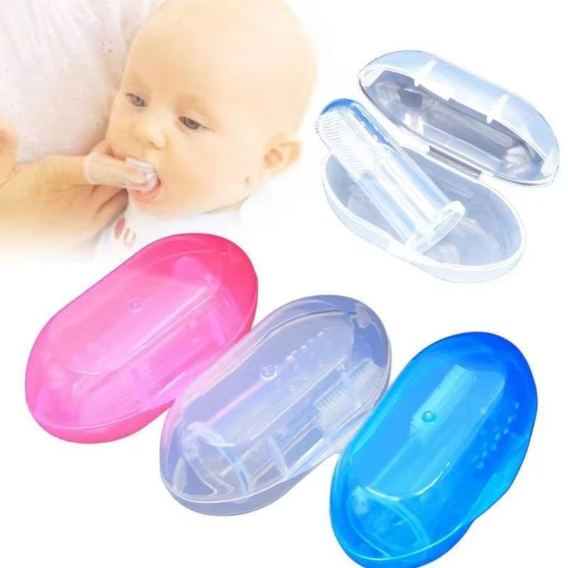 Soft Finger Toothbrush for Babies - BPA Free Silicone