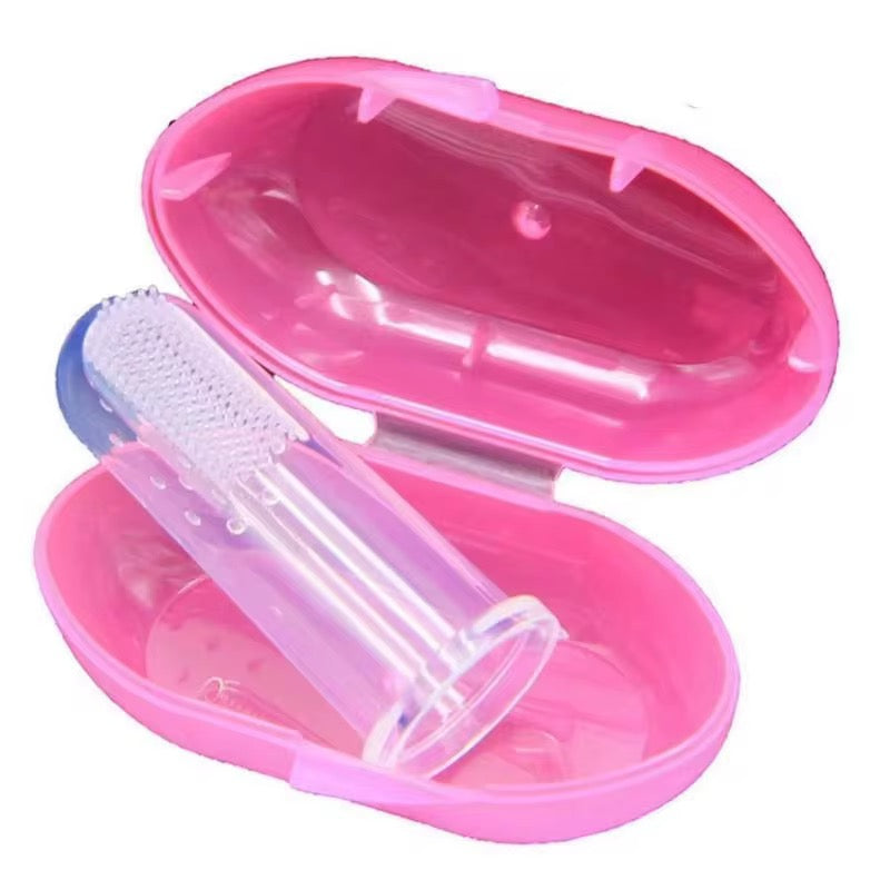 Soft Finger Toothbrush for Babies - BPA Free Silicone