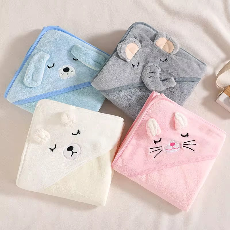 Baby Bath Hooded Towel Blanket