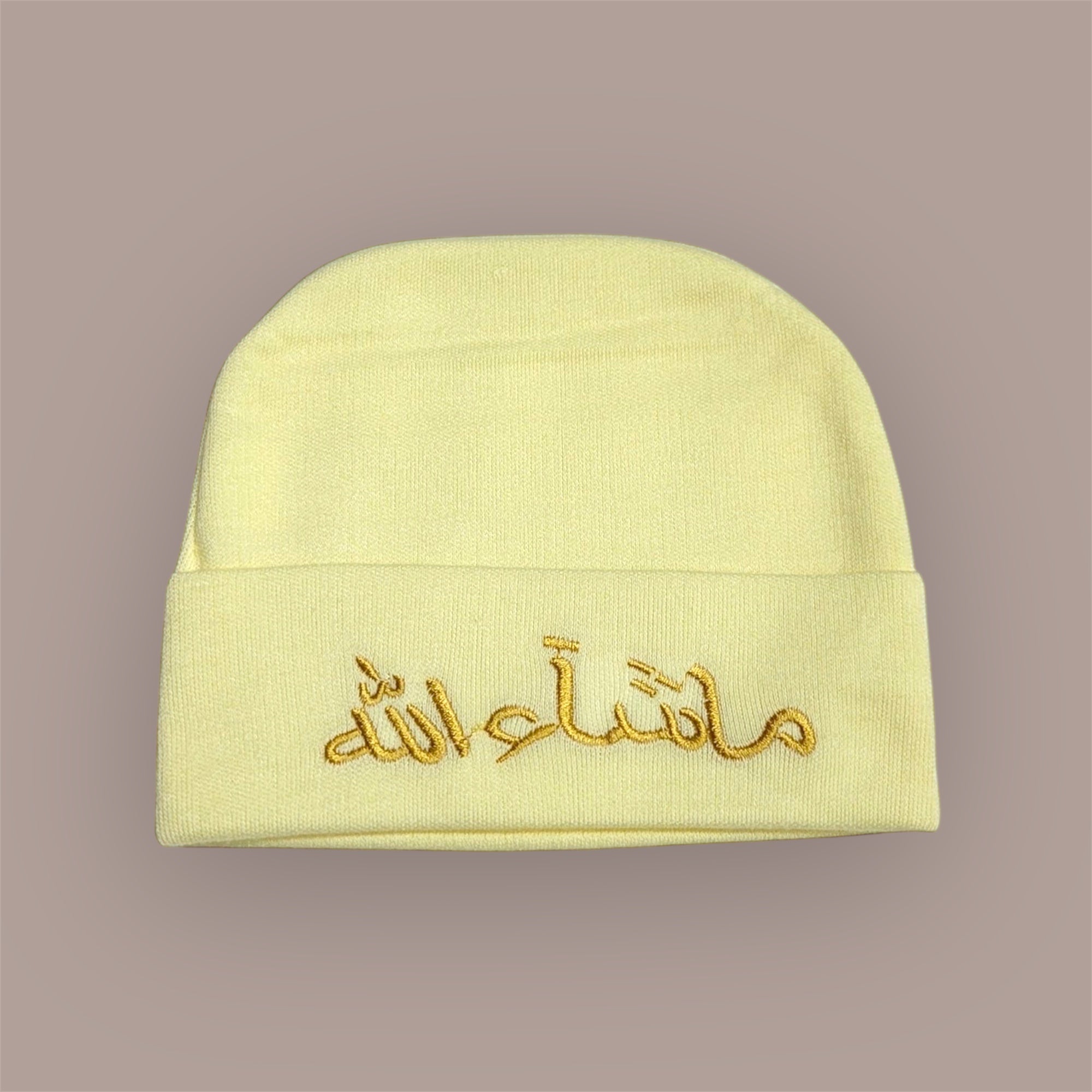 Mashallah Embroidered Baby Cap