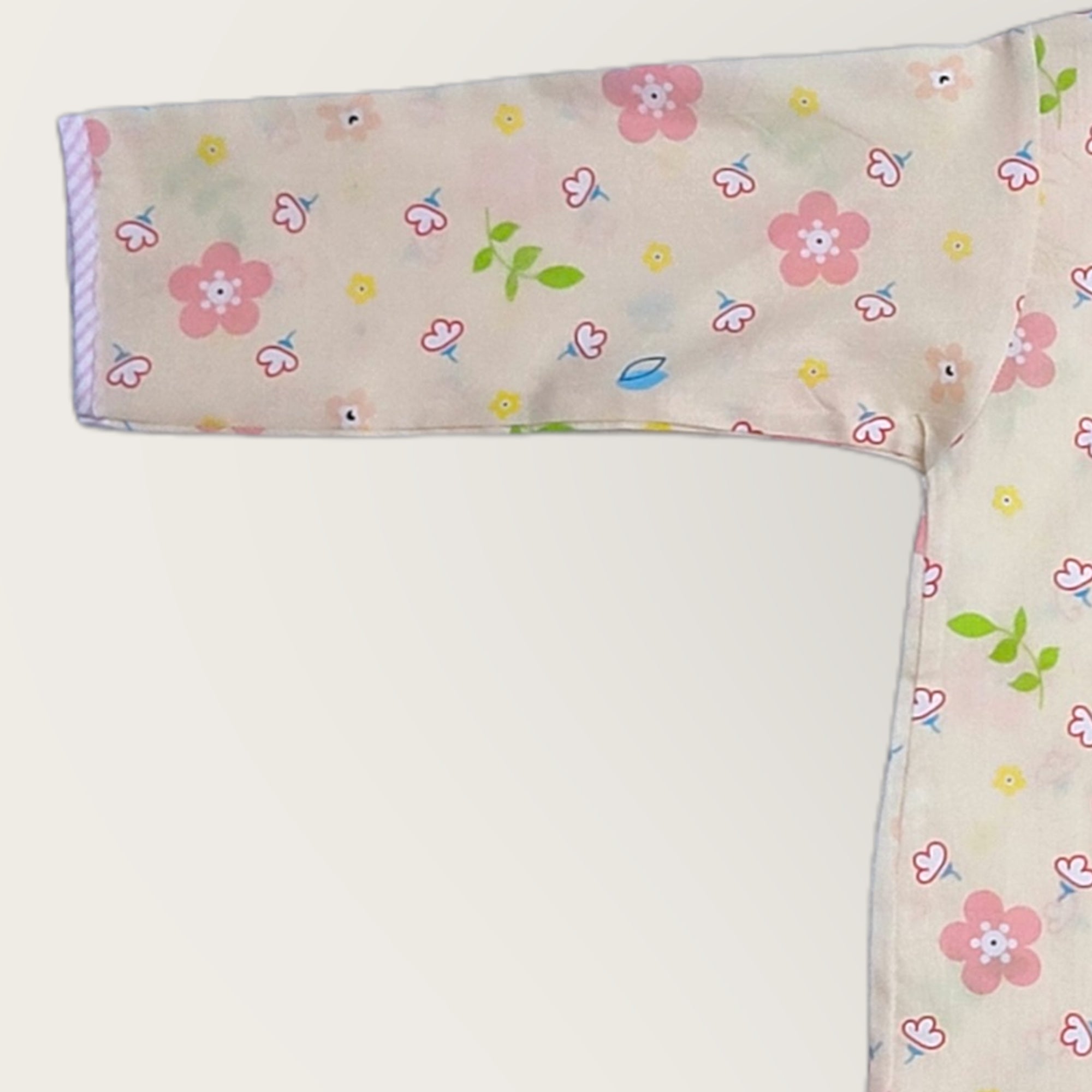 Floral Print Full Sleeves Cotton Shirt and Pajama Set