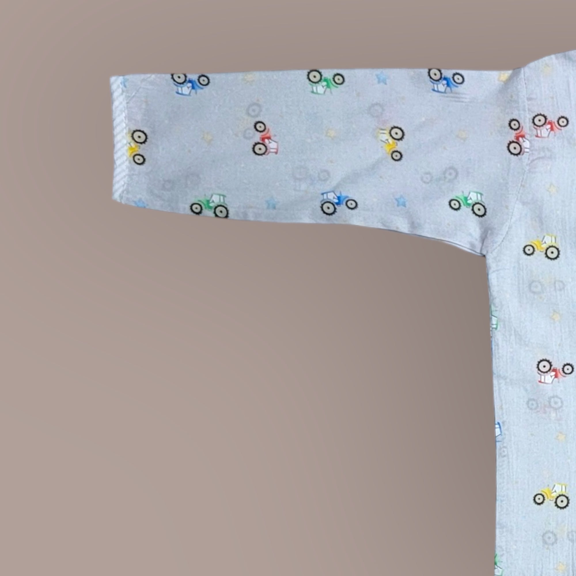 Full Sleeves Printed Cotton Shirt and Pajama Set