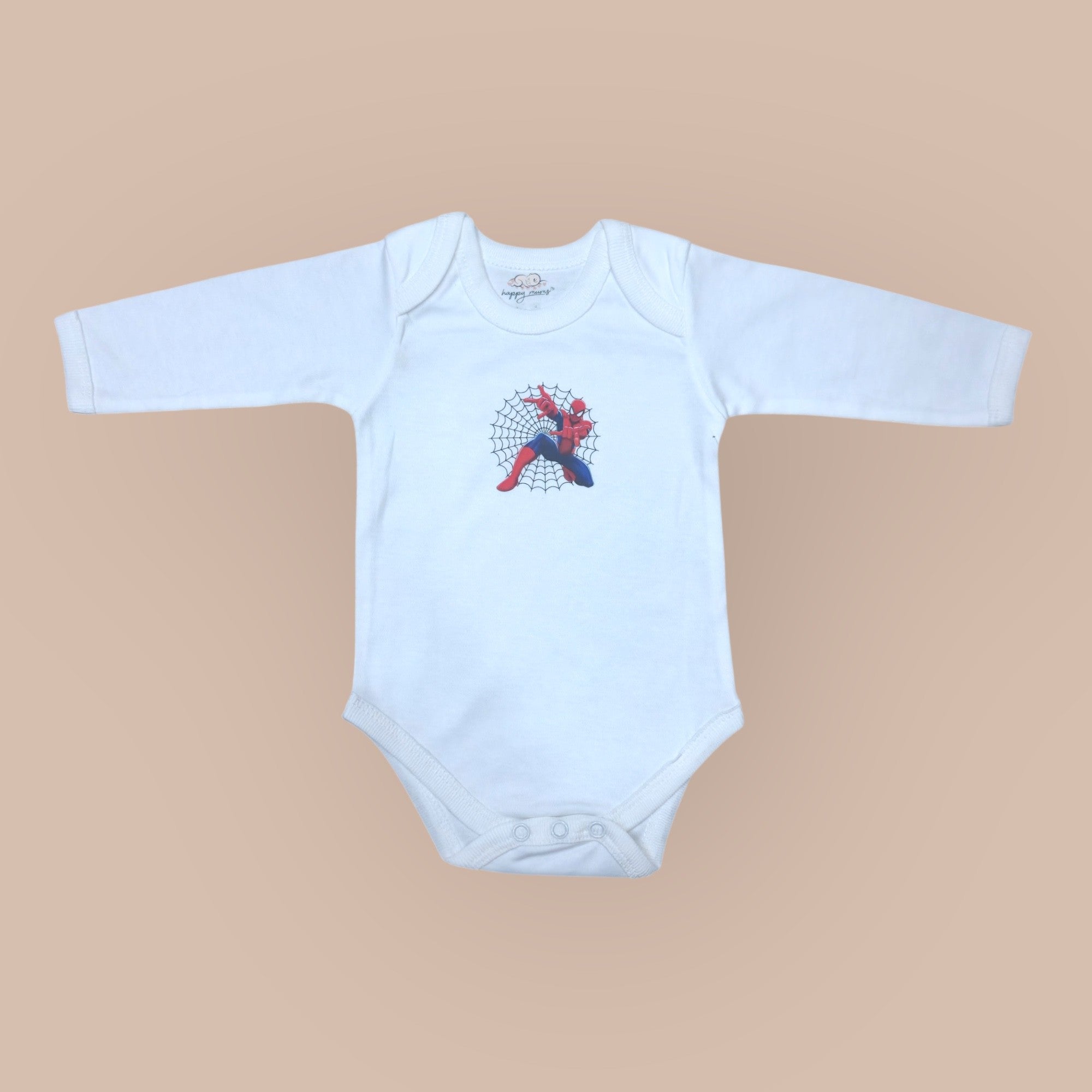 Spiderman Printed Full Sleeves Body Suit