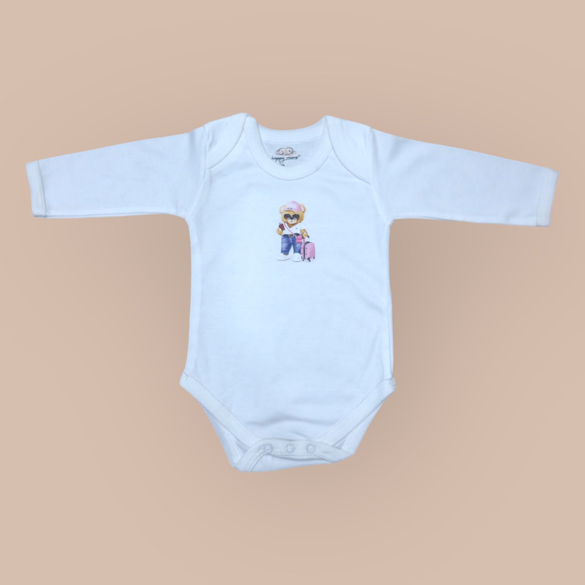 Character Printed Full Sleeves Body Suit