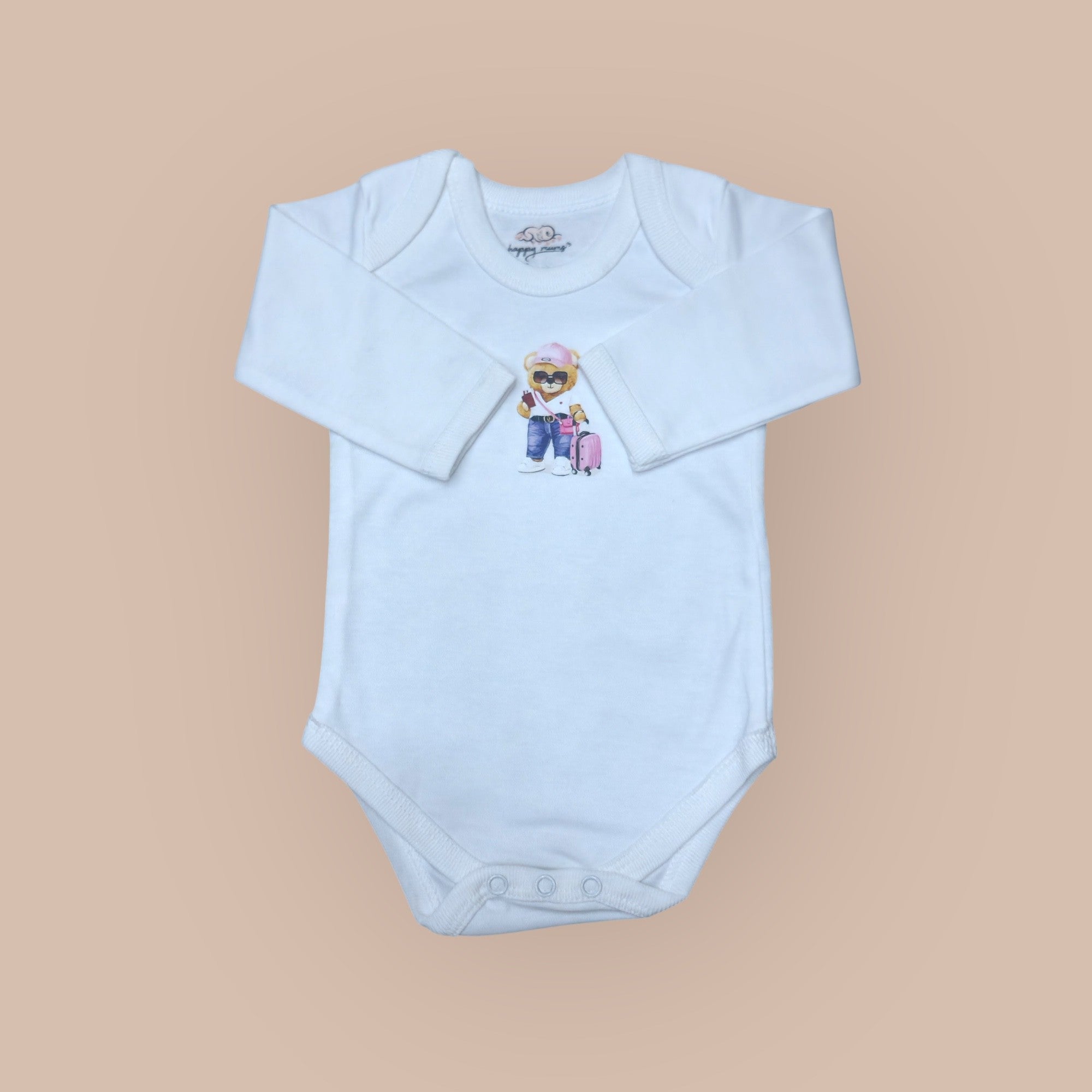 Character Printed Full Sleeves Body Suit