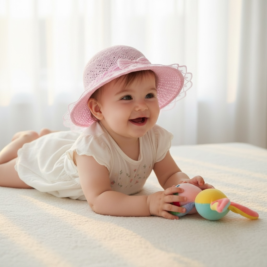 Baby Girl Frill Summer Hat