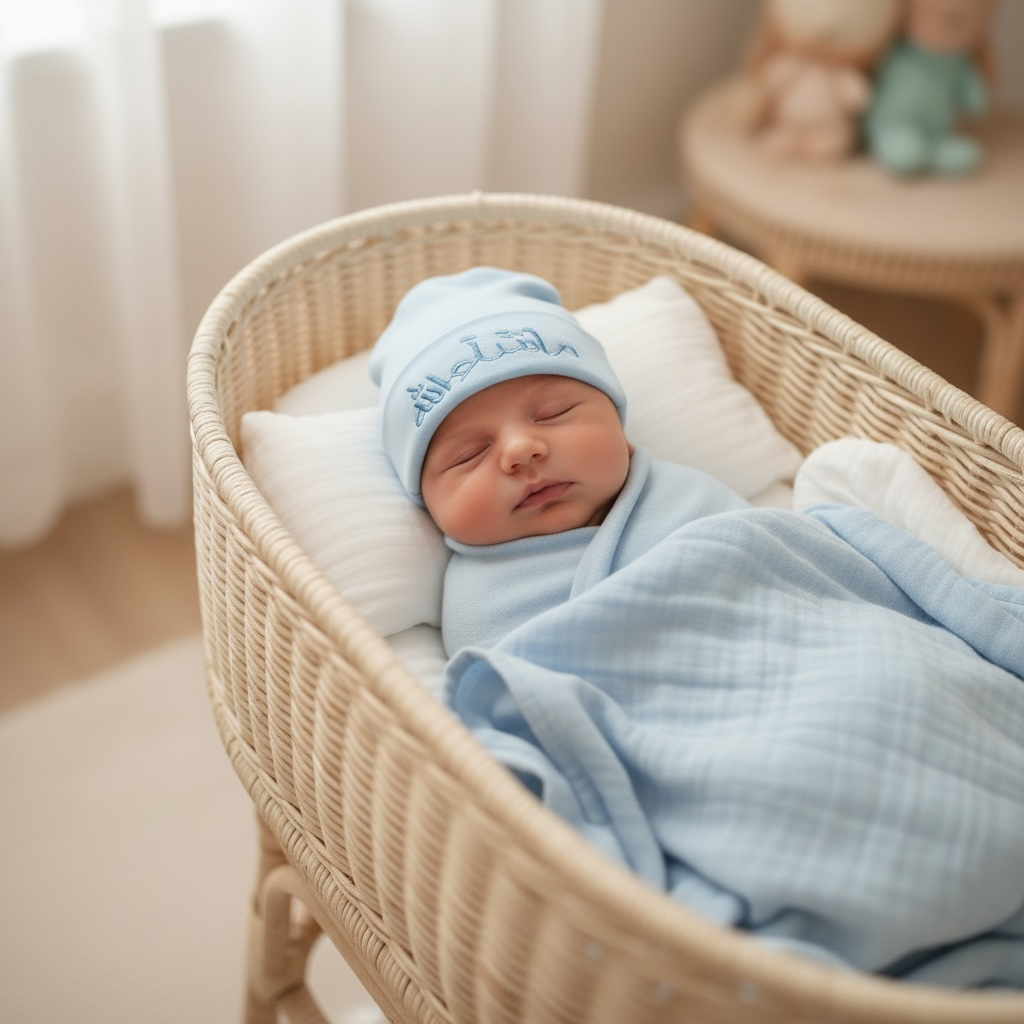 Mashallah Embroidered Baby Cap