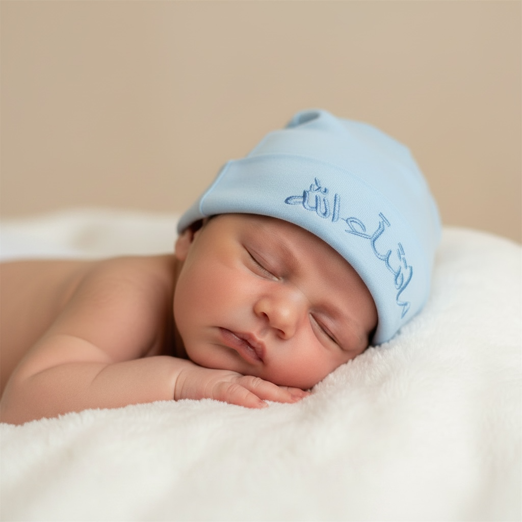 Mashallah Embroidered Baby Cap