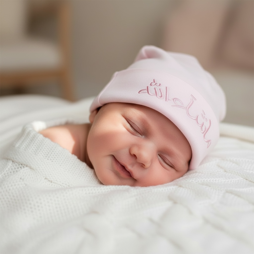 Mashallah Embroidered Baby Cap